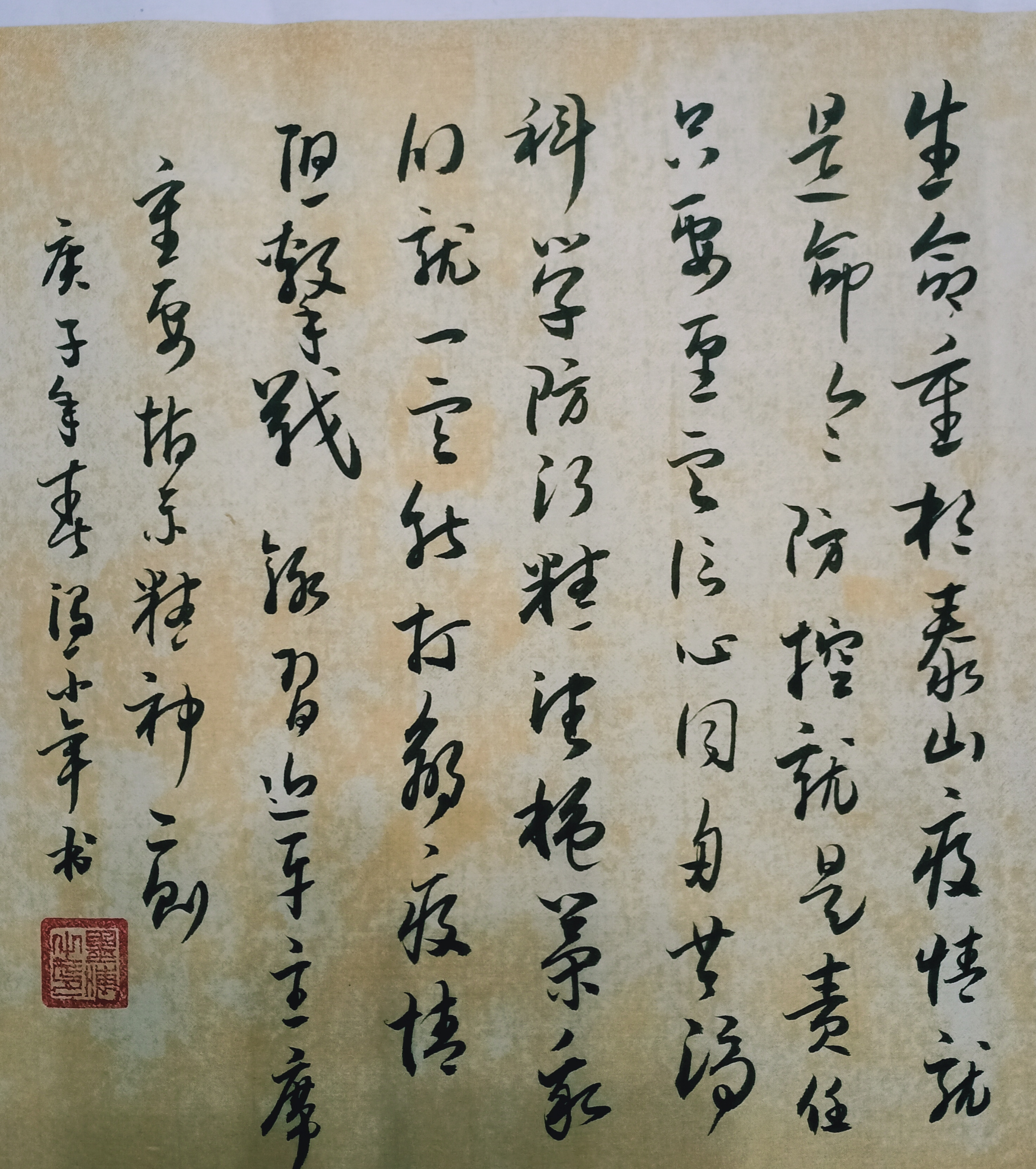 安远县，温小年，习近平主席指示精神二则其二，书法，电话：13707020315.jpg